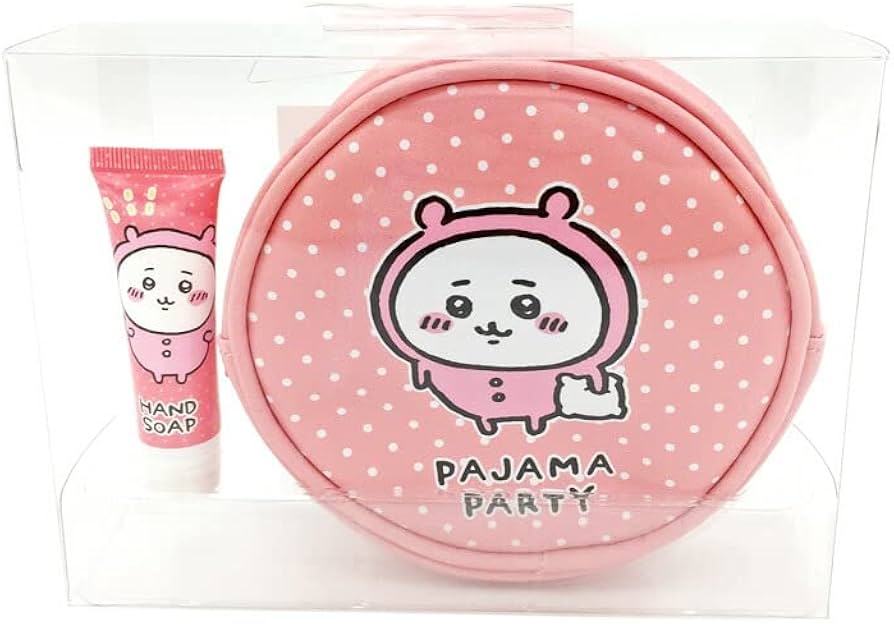 ゆめかわパンセット　ピーチセット Amazon | レイス ちいかわ ポーチ&ハンドソープセット ちいかわ